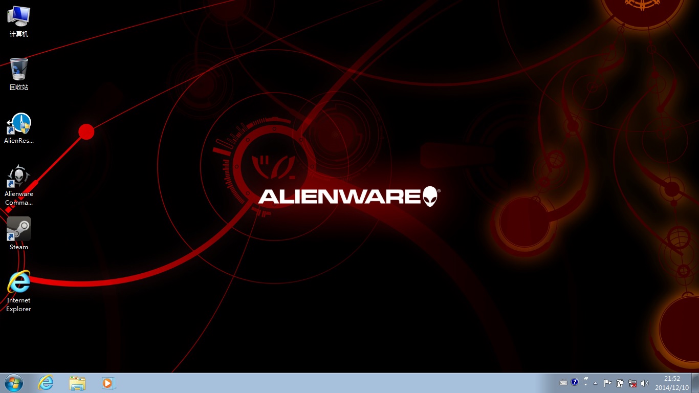 外星人Alienware MX18原厂系统，恢复出厂系统WIN7-SP1旗舰版